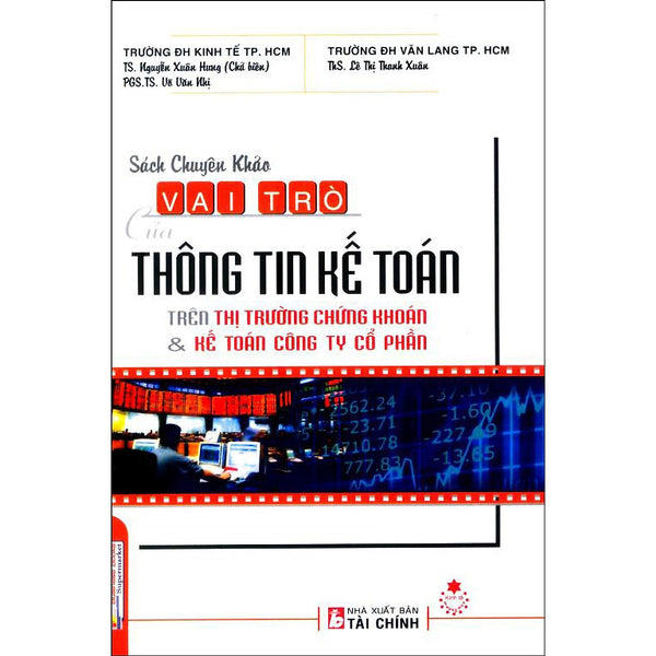 Sách - Vai Trò Của Thông Tin Kế Toán - Ns Kinh Tế