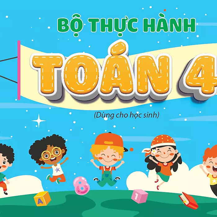 Sách - Bộ Thực Hành Toán Lớp 4  #Huongbook