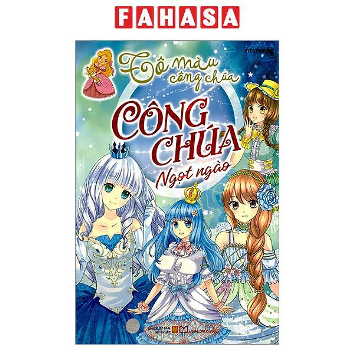 Sách - Tô Màu Công Chúa - Công Chúa Ngọt Ngào