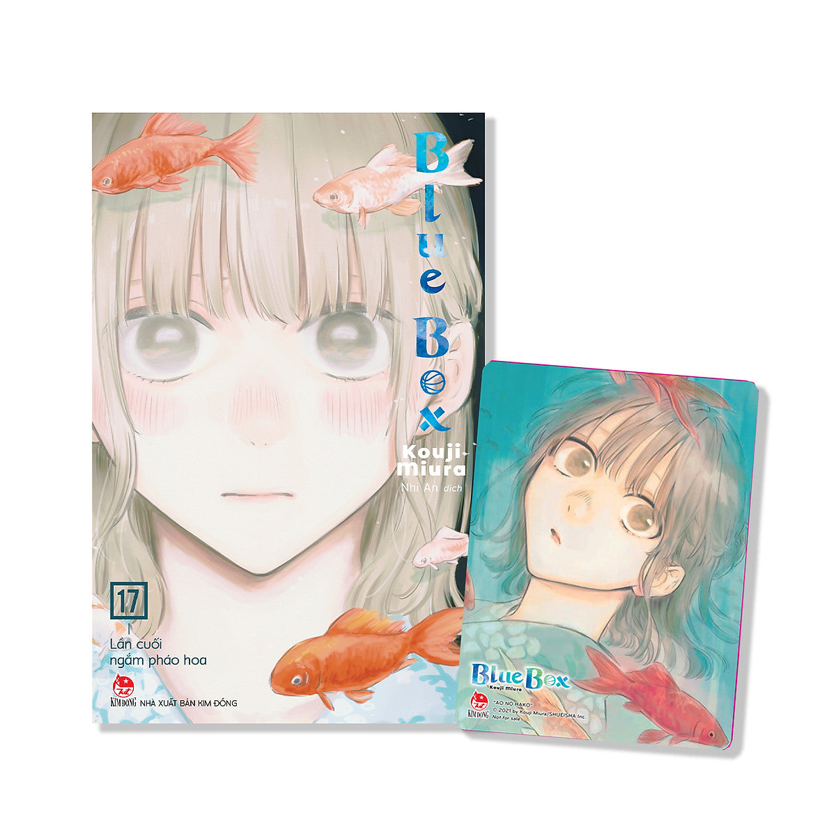 Sách Blue Box - Tập 17: Lần Cuối Ngắm Pháo Hoa [Tặng Kèm Card Pvc] 