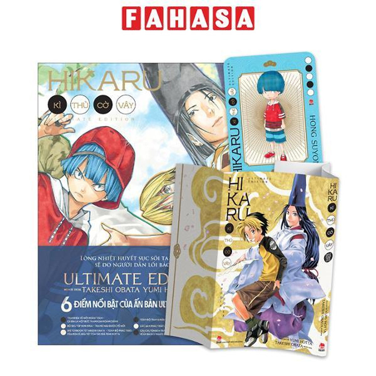 Sách - Hikaru - Kì Thủ Cờ Vây - Ultimate Edition - Tập 8 - Tặng Kèm Character Card + Special Cover
