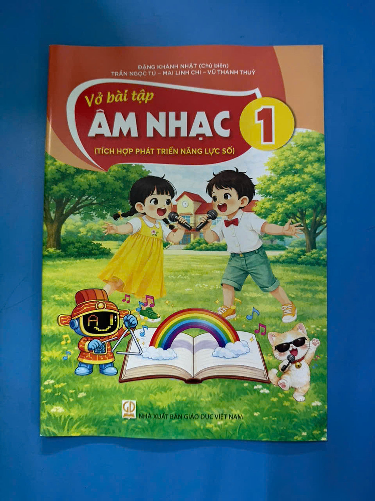 Sách Vở Bài Tập Âm Nhạc 1- Tích Hợp Phát Triển Năng Lực Số (Kèm Nilon Bọc Sách, Nhãn Tên)