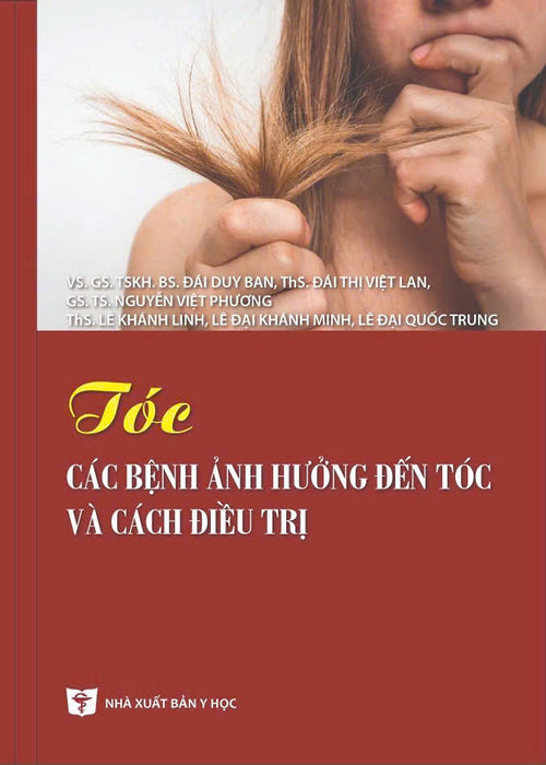 Sách - Tóc Các Bệnh Ảnh Hưởng Đến Tóc Và Cách Điều Tri