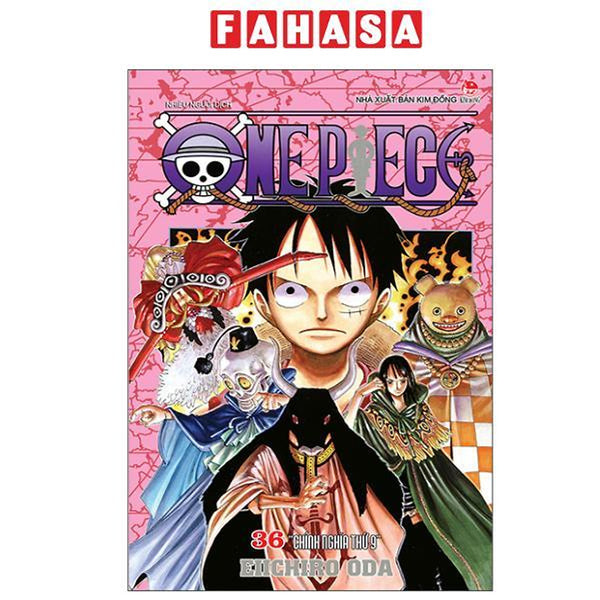 Sách - One Piece - Tập 36 - Chính Nghĩa Thứ 9 - Bản Bìa Áo (Tái Bản 2025)