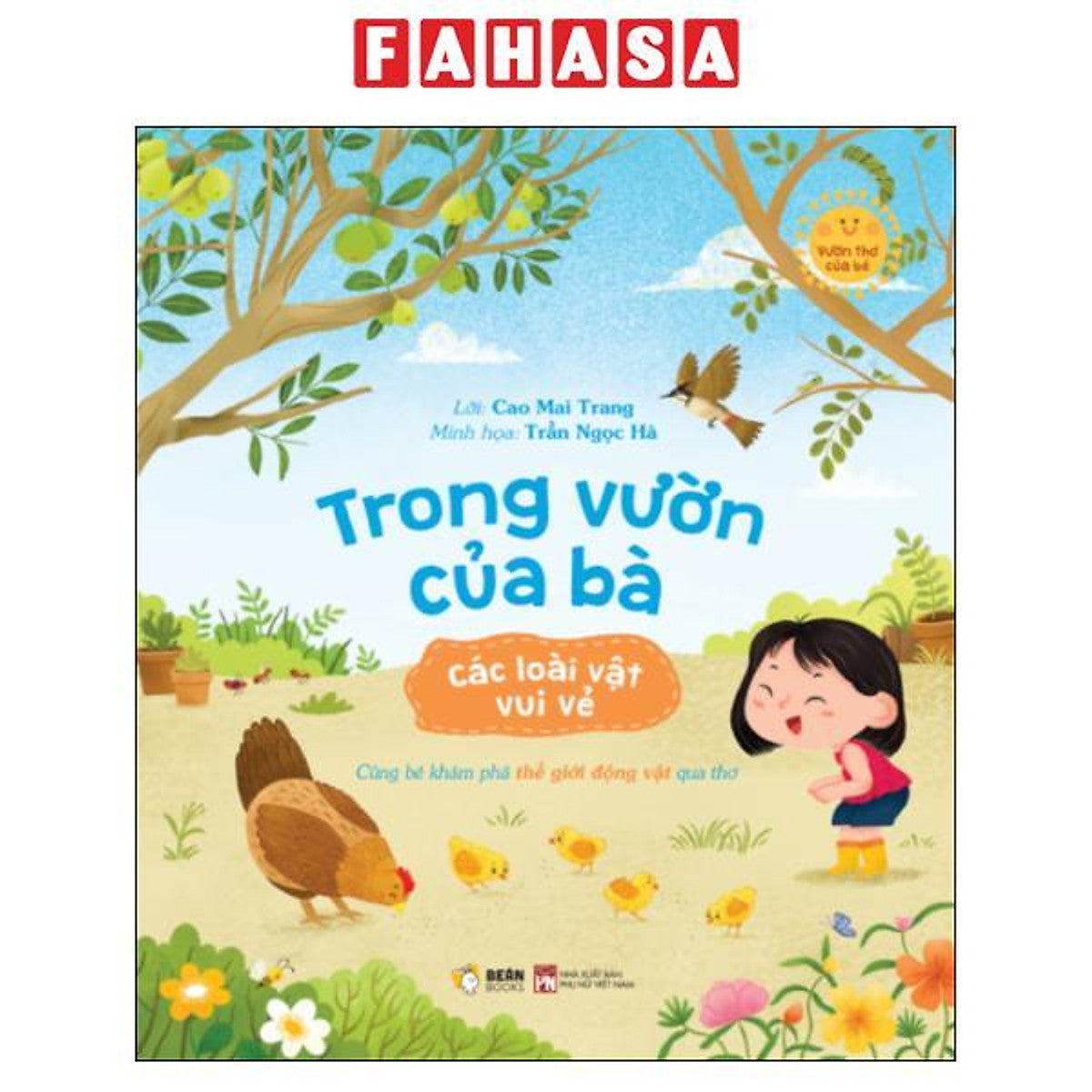 Sách - Vườn Cây Của Bé - Trong Vườn Của Bà - Các Loài Vật Vui Vẻ