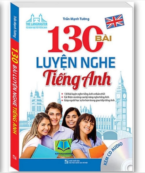 Sách - 130 Bài Luyện Nghe Tiếng Anh ( Kèm Cd)