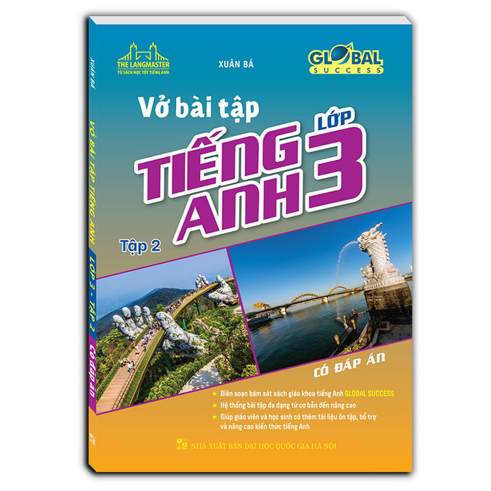 Sách - Global Success - Vở Bài Tập Tiếng Anh Lớp 3 Tập 2(Có Đáp Án)
