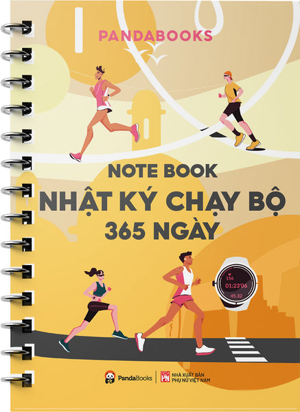 Note Book Nhật Ký Chạy Bộ 365 Ngày - Pd