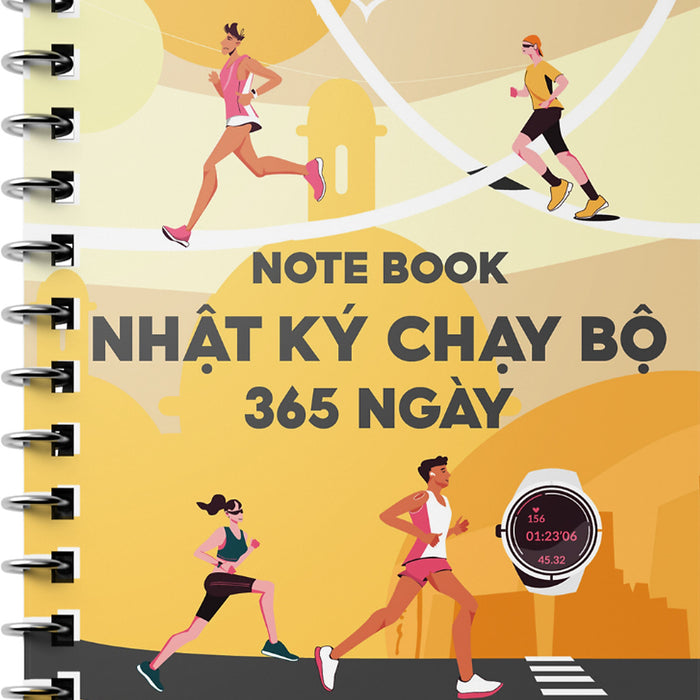 Note Book Nhật Ký Chạy Bộ 365 Ngày - Pd