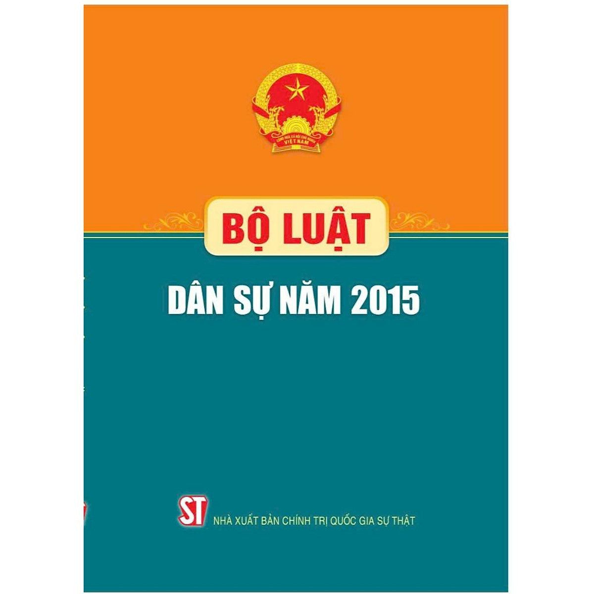Sách - Bộ Luật Dân Sự 2015 (Mới Nhất)