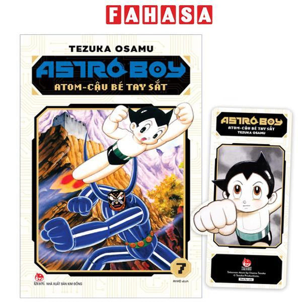 Sách - Astro Boy - Atom Cậu Bé Tay Sắt - Tập 7 - Tặng Kèm Bookmark