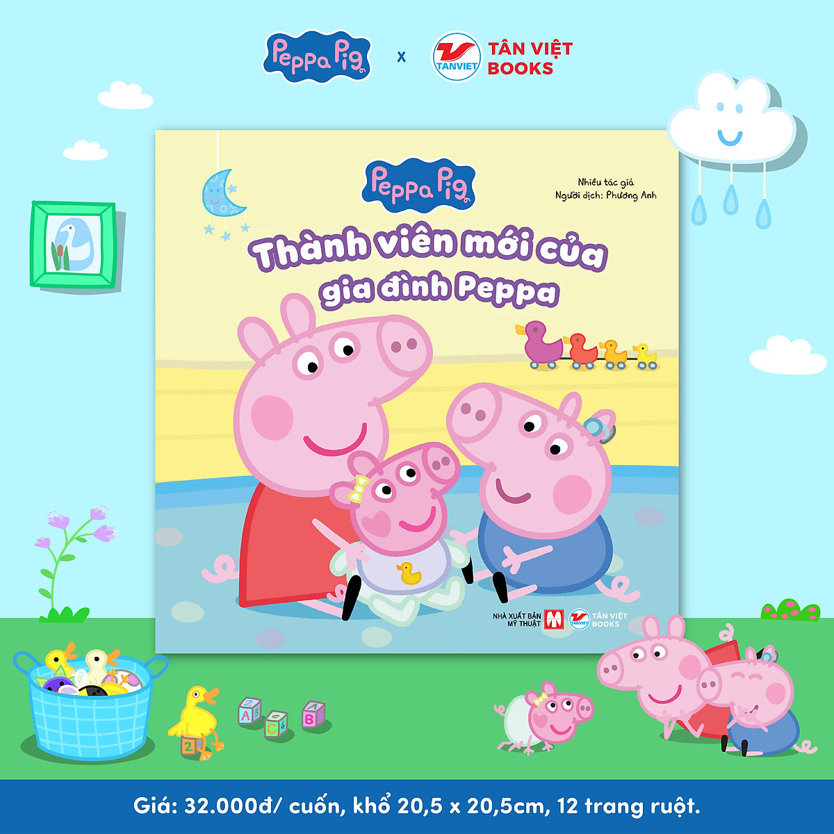 Sách Thành Viên Mới Của Gia Đình Peppa