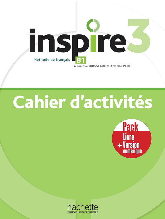 Sách Học Tiếng Pháp Inspire 3 - Pack Cahier D'Activites + Version Numerique (B1)