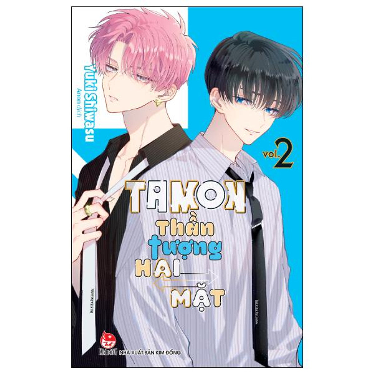 Sách - Tamon - Thần Tượng Hai Mặt - Tập 2