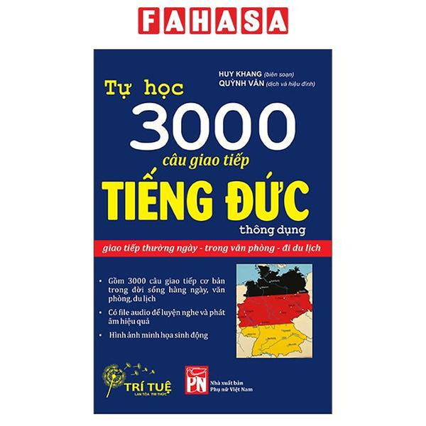 Sách - Tự Học 3000 Câu Giao Tiếp Tiếng Đức Thông Dụng