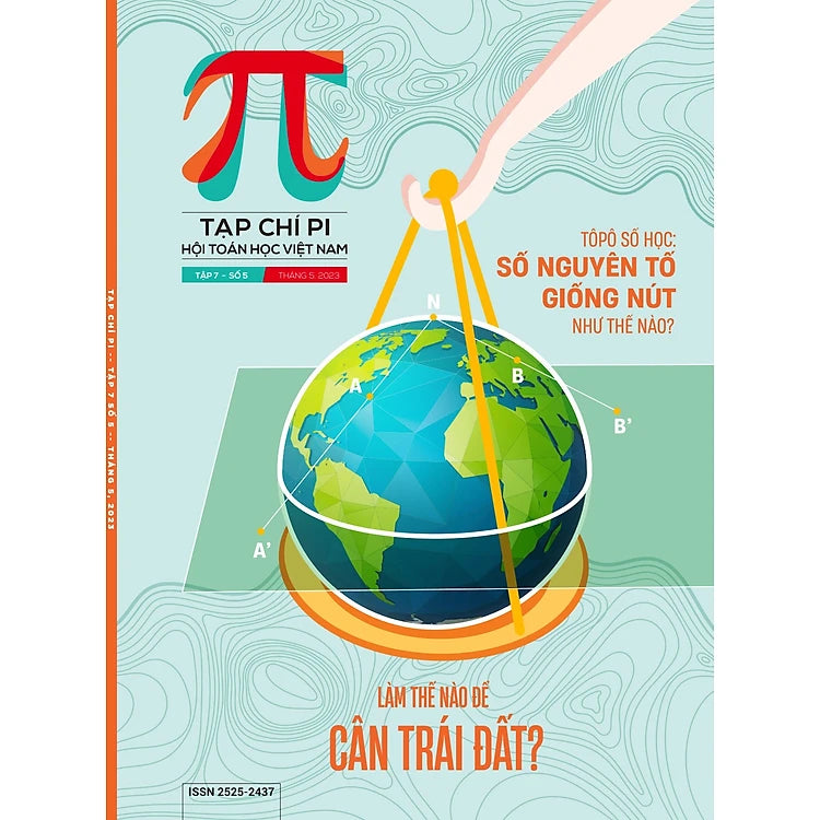 Tạp chí Pi - Hội Toán Việt Nam/Trọn bộ 10 cuốn - 12 số năm 2023