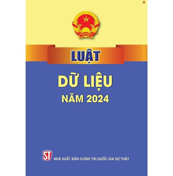 Sách Luật Dữ Liệu Năm 2024