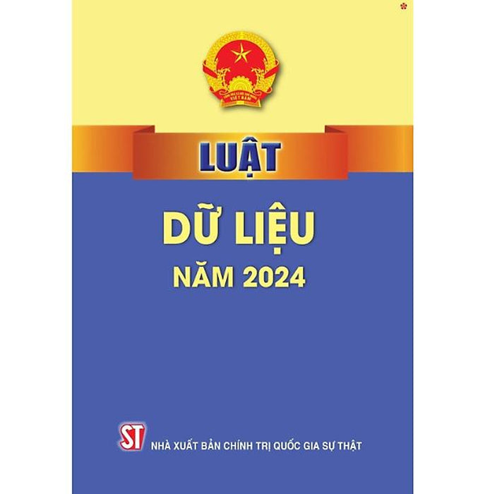 Sách Luật Dữ Liệu Năm 2024