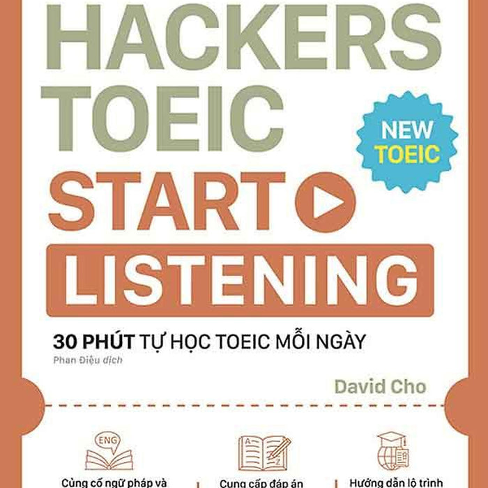 Hackers Toeic Start Listening (Tái Bản Năm 2024)