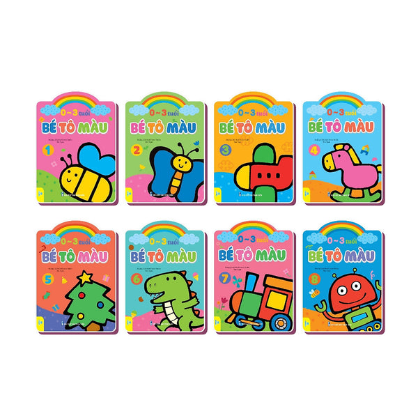Sách - Bé Tô Màu (0-3 Tuổi ) - Ndbooks