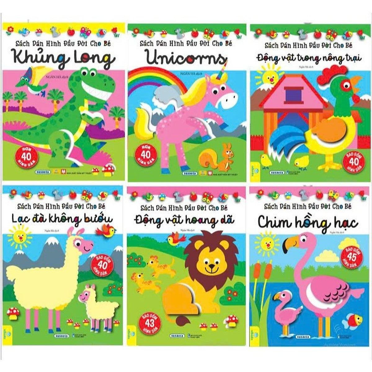 Sách - Dán Hình Đầu Đời Cho Bé - Ndbooks