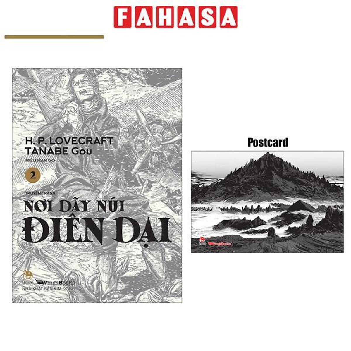 Sách - Nơi Dãy Núi Điên Dại - Tập 2 - Tặng Kèm Postcard