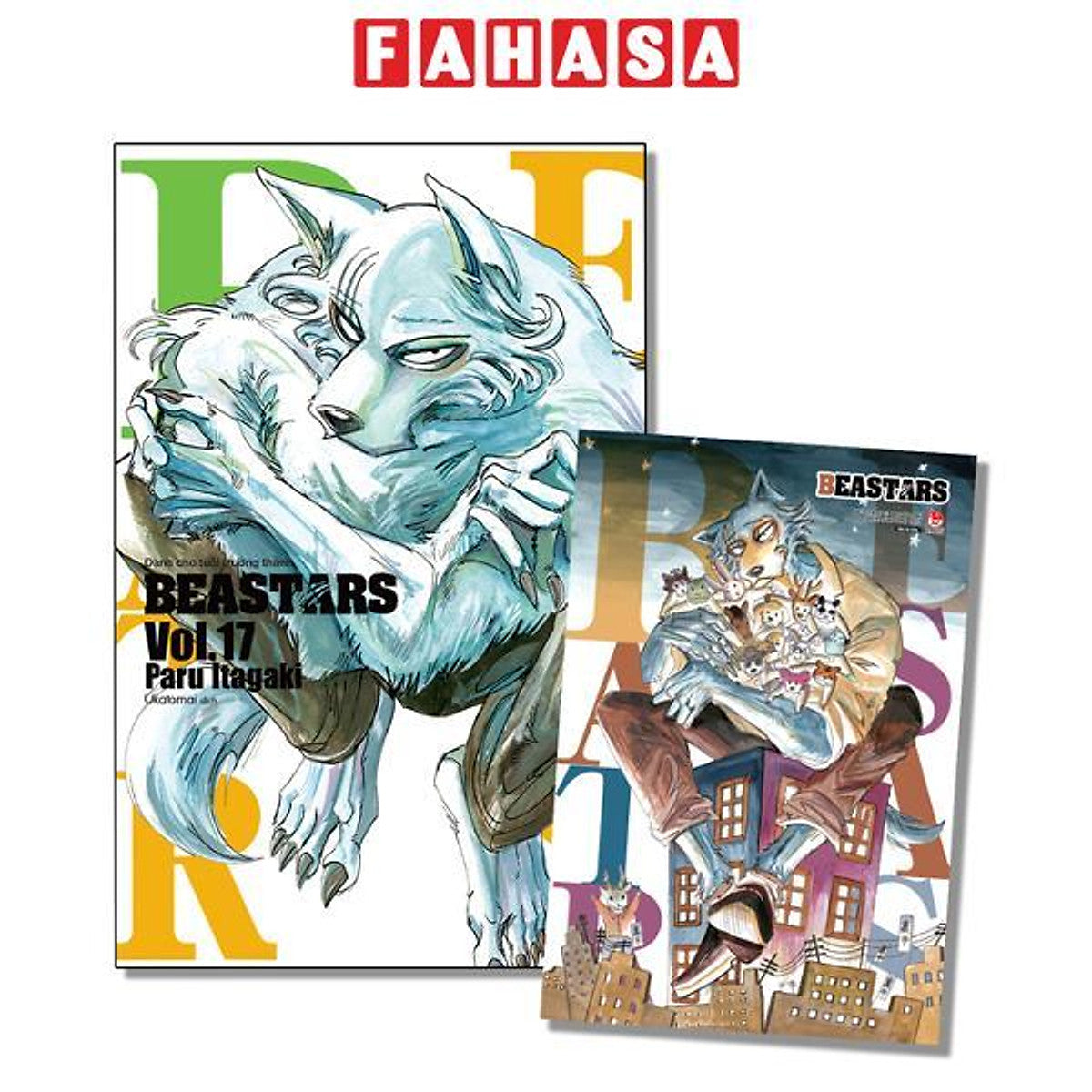 Sách - Beastars - Tập 17 - Tặng Kèm Card Metalize-Manga