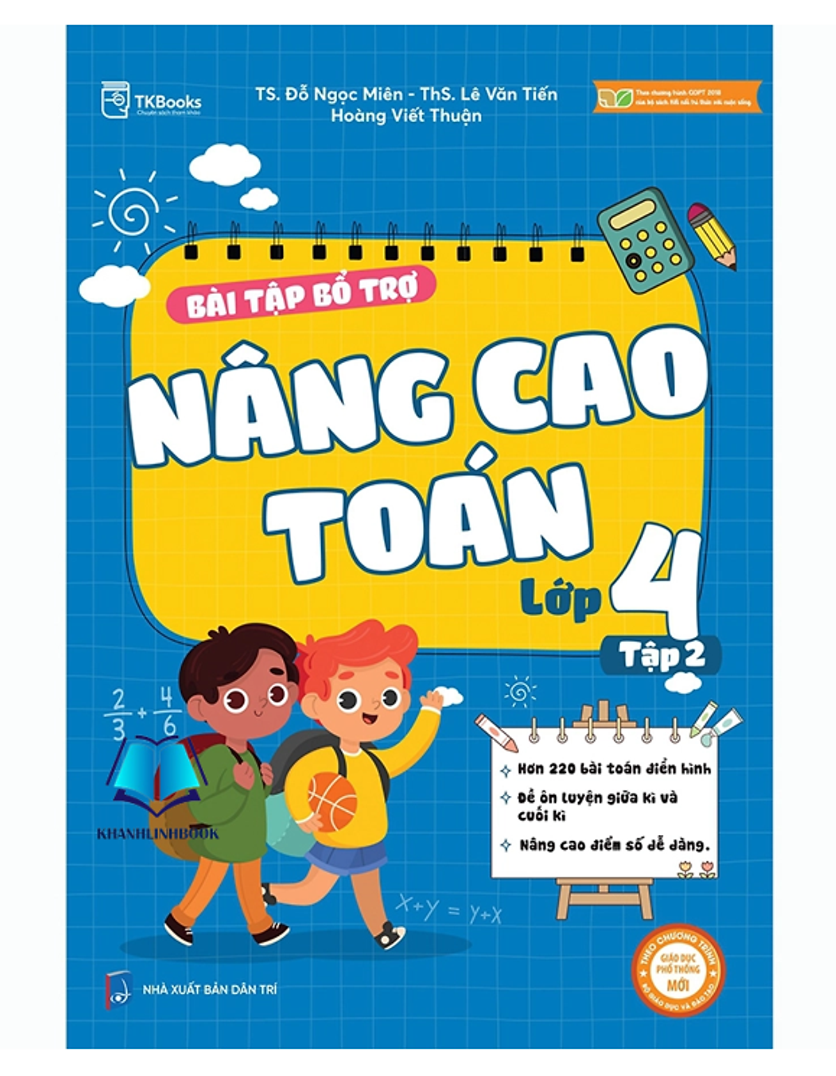 Sách - Bài Tập Bộ Trợ Nâng Cao Toán Lớp 4 - Tập 2 (Mc)