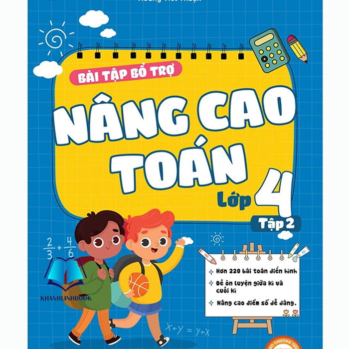 Sách - Bài Tập Bộ Trợ Nâng Cao Toán Lớp 4 - Tập 2 (Mc)
