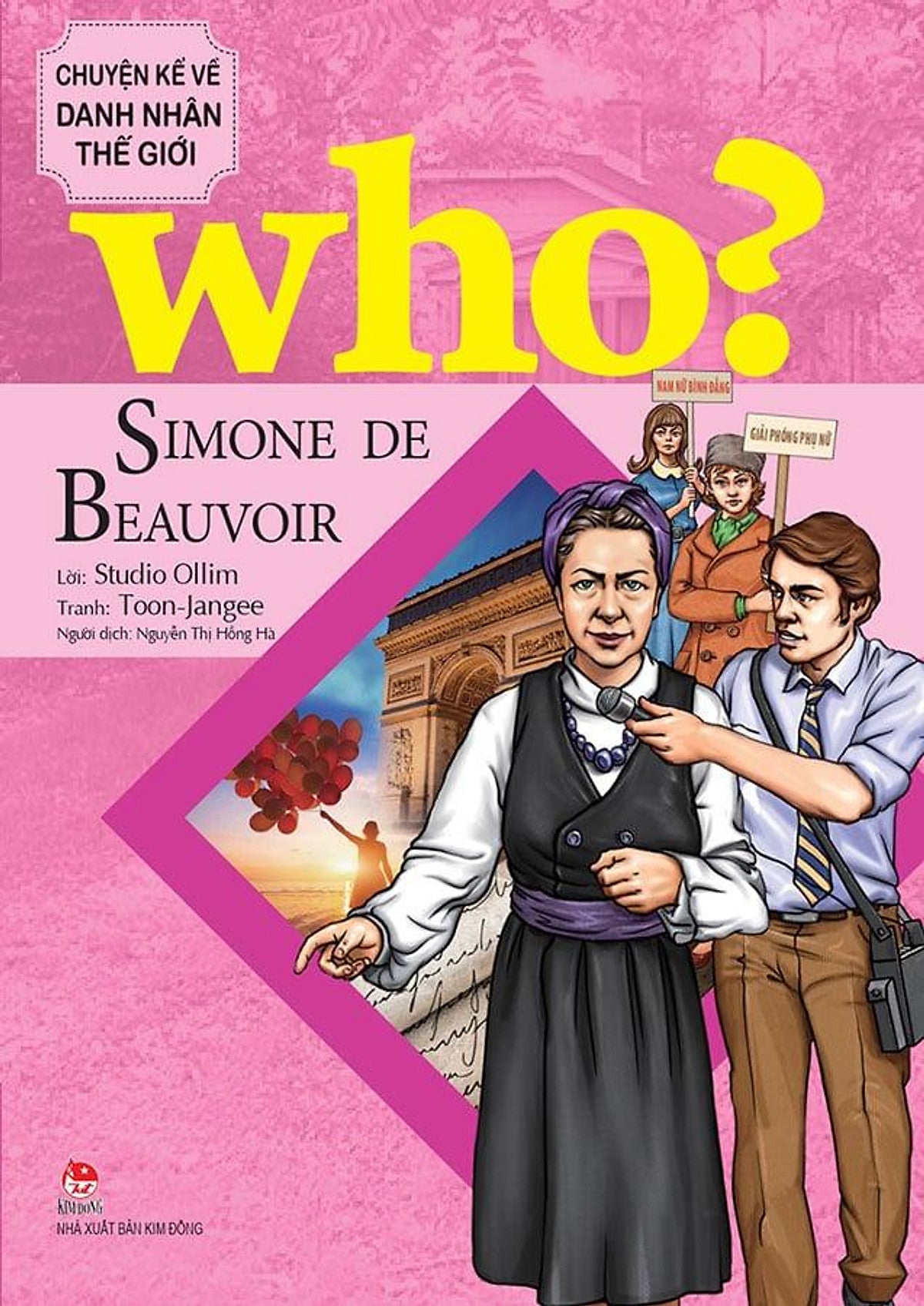 Sách Who? Chuyện Kể Về Danh Nhân Thế Giới - Simone De Beauvoir