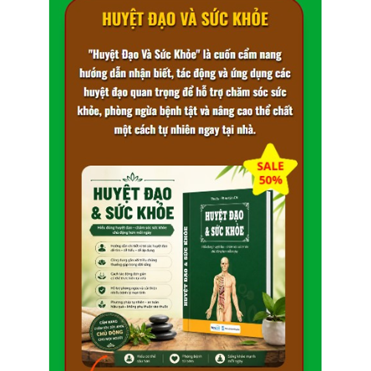 Sách - Huyệt Đạo Và Sức Khỏe ( Nowlife Chính Hãng)