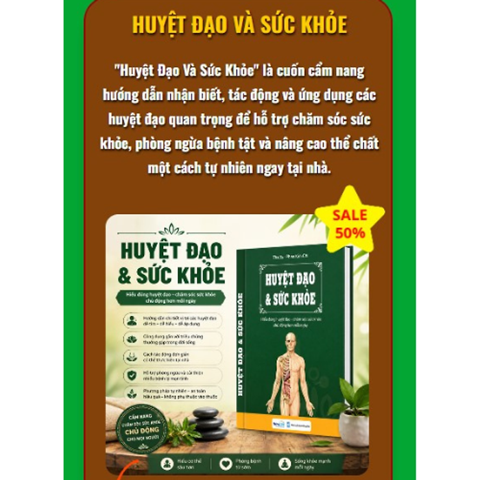 Sách - Huyệt Đạo Và Sức Khỏe ( Nowlife Chính Hãng)