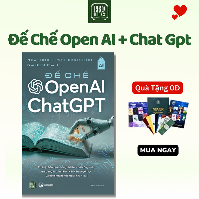 Sách - Đế Chế Open Ai & Chat Gpt - Ttrhn