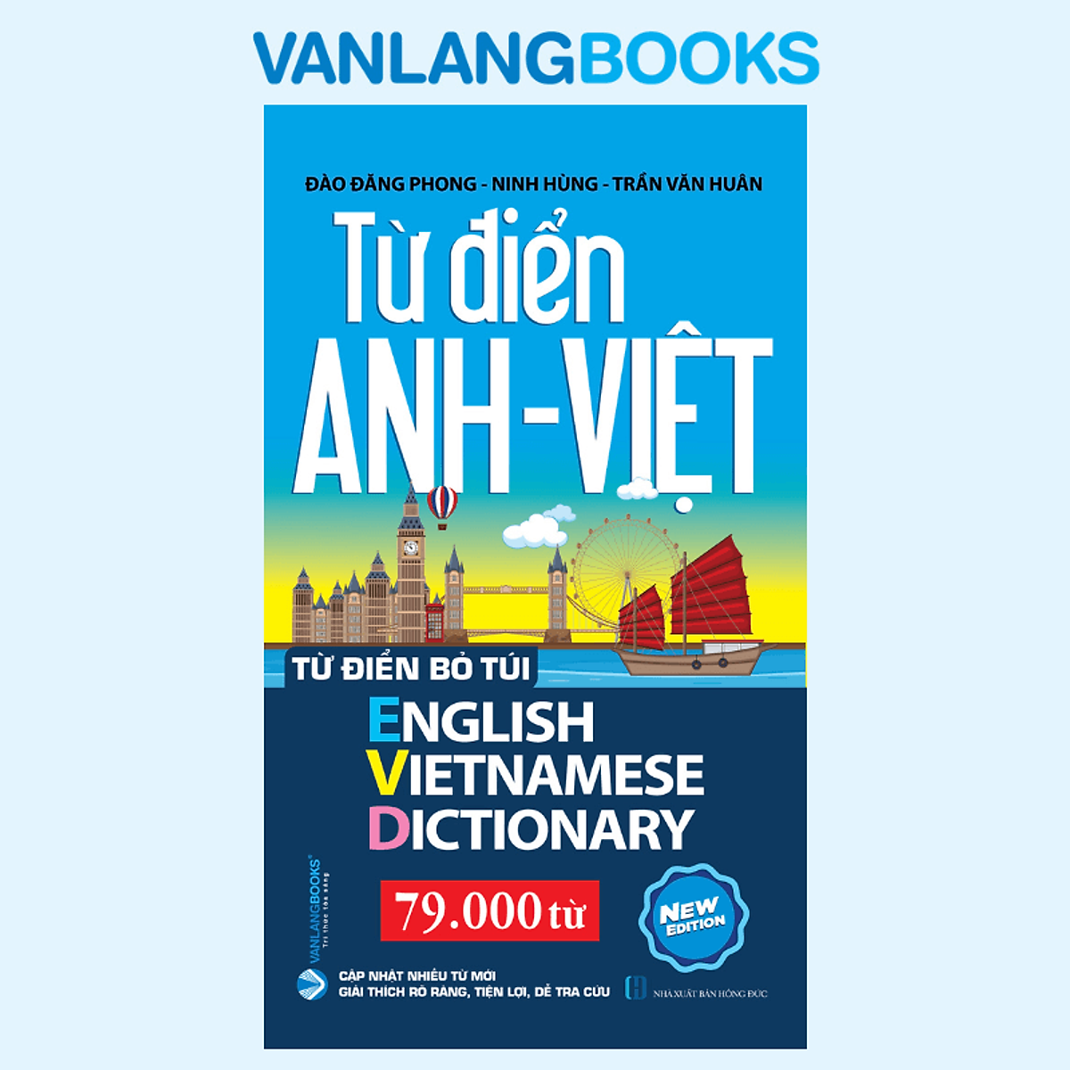 Sách Từ Điển Anh - Việt 79.000 Từ  - Tái Bản 2026 - Vanlangbooks
