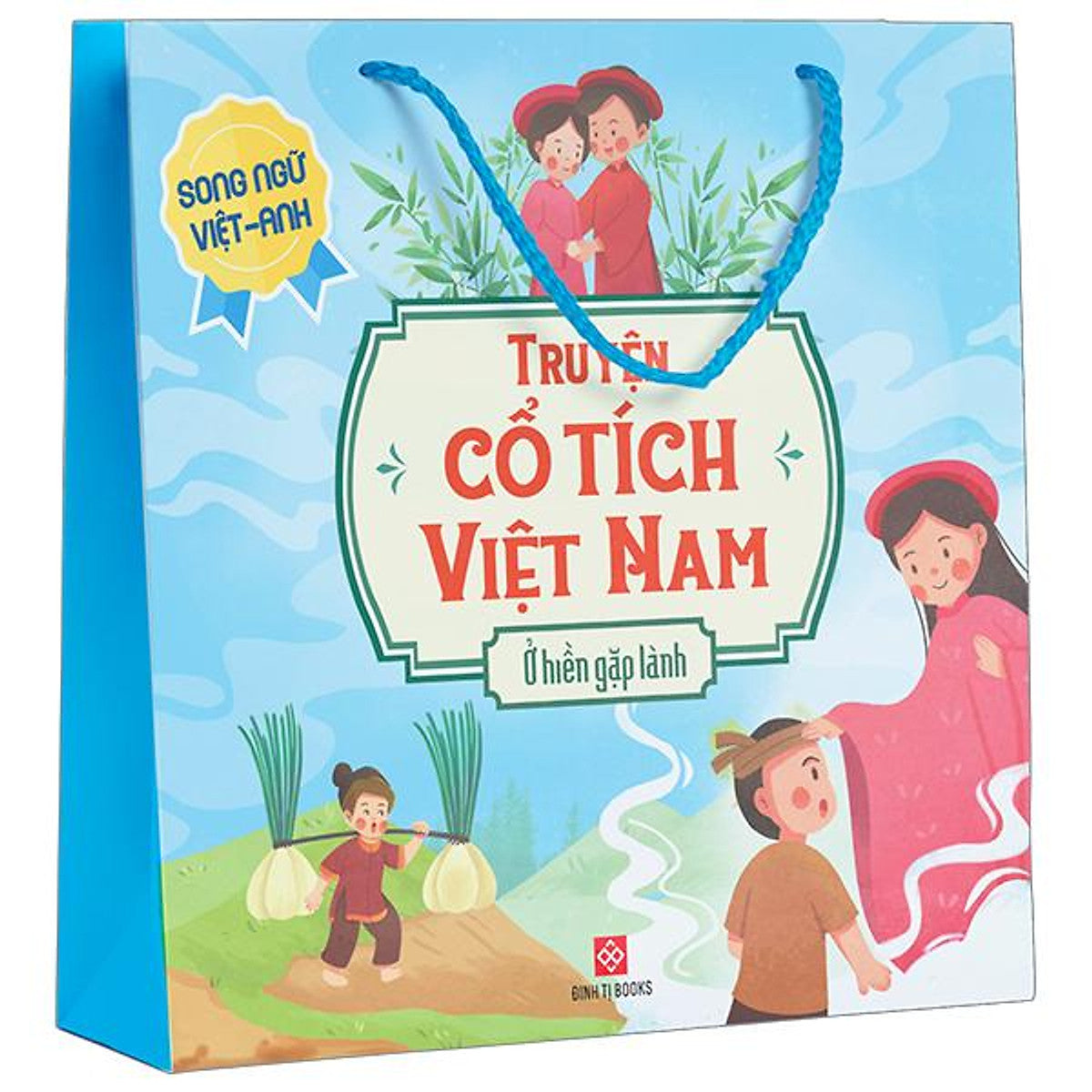 Sách Túi 5 Tập Truyện Cổ Tích Việt Nam (Song Ngữ Việt - Anh)