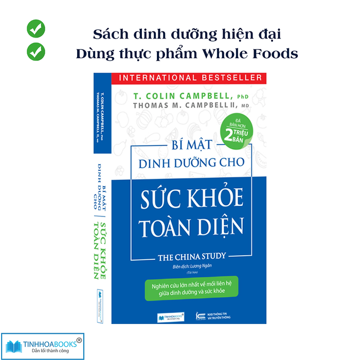 (Ttb) Sách Bí Mật Dinh Dưỡng Cho Sức Khoẻ Toàn Diện