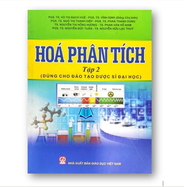 Sách - Hoá Phân Tích Tập 2 Dành Cho Dược Sĩ Đại Học (Dn)
