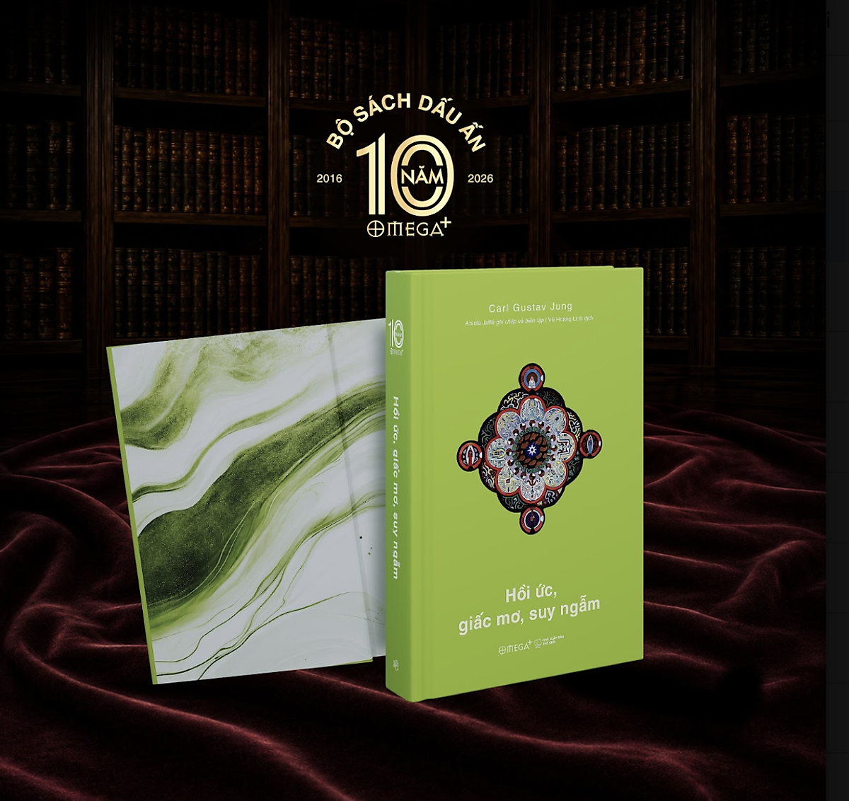 Hồi Ức, Giấc Mơ, Suy Ngẫm - Ấn Phẩm Dấu Ấn 10 Năm Omega+ - Carl Gustav Jung - Alpha Books