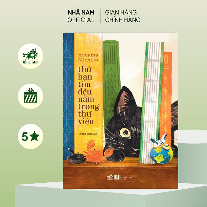 Sách - Thứ Bạn Tìm Đều Nằm Trong Thư Viện (Aoyama Michiko) (Nhã Nam Official)
