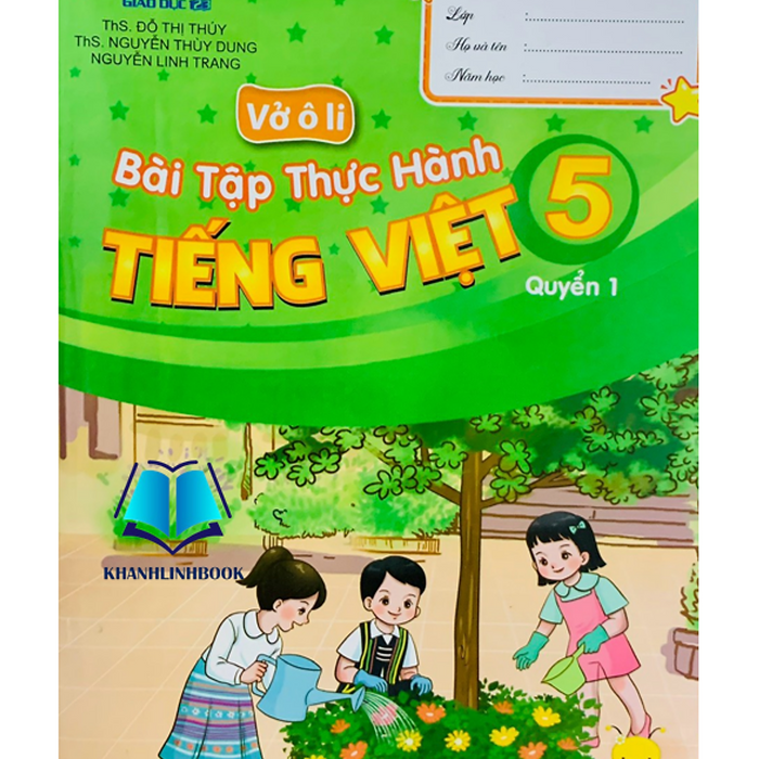 Sách - Vở Ô Li Bài Tập Thực Hành Tiếng Việt 5 - Tập 1 (Cánh Diều)