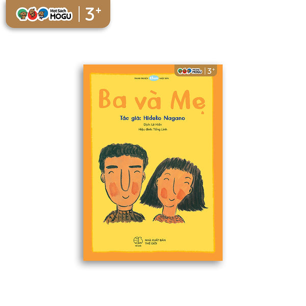 Truyện Ehon Bé 3-4-5 Tuổi - Ba Và Mẹ