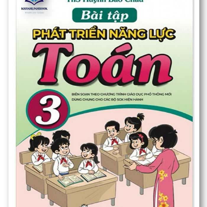 Sách - Bài Tập Phát Triển Năng Lực Toán 3 (Biên Soạn Theo Chương Trình Gdpt Mới)