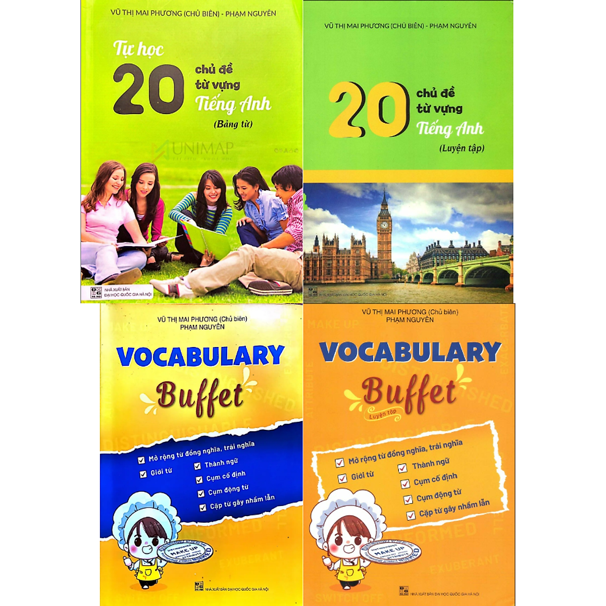 Sách - 20 Chủ Đề Từ Vựng Tiếng Anh + Vocabulary Buffet (Vũ Mai Phương)