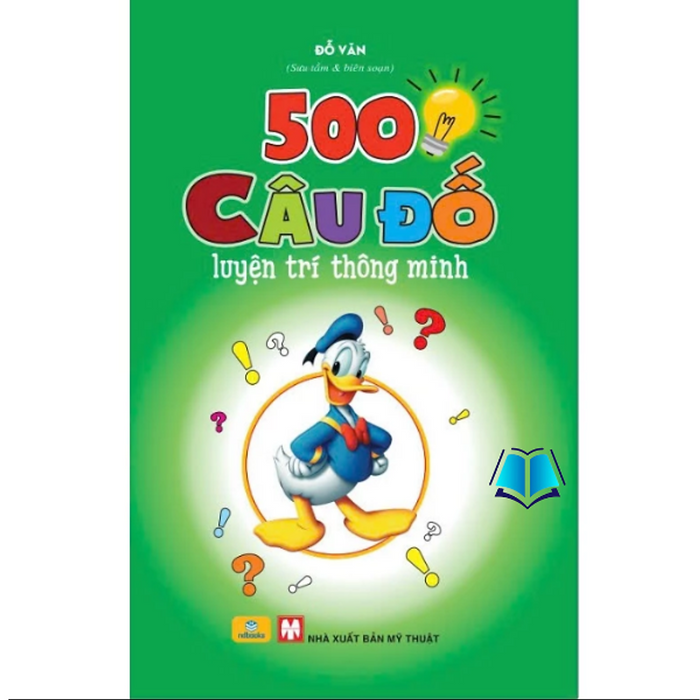 Sách - 500 Câu Đố Luyện Trí Thông Minh