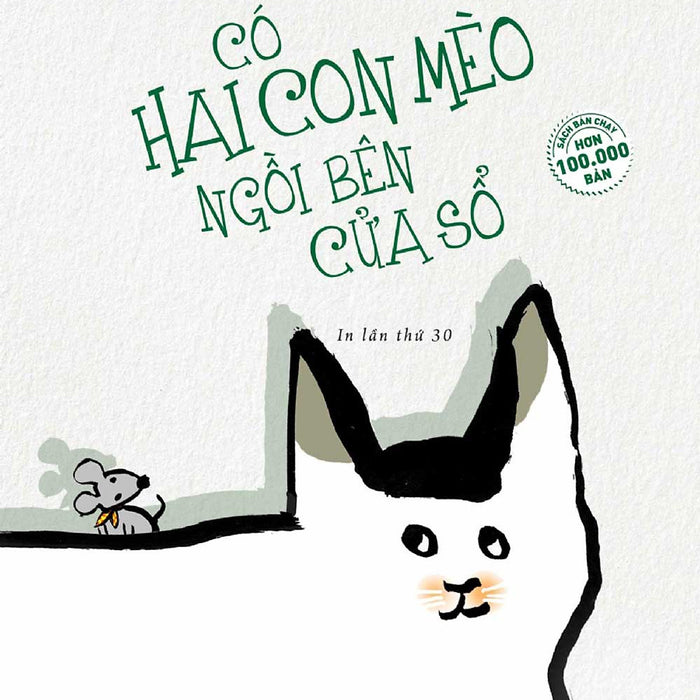 Có Hai Con Mèo Ngồi Bên Cửa Sổ (Tre)