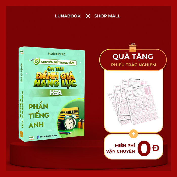 Sách - Chuyên Đề Trọng Tâm Ôn Thi Đgnl Hsa (Phần Tiếng Anh)