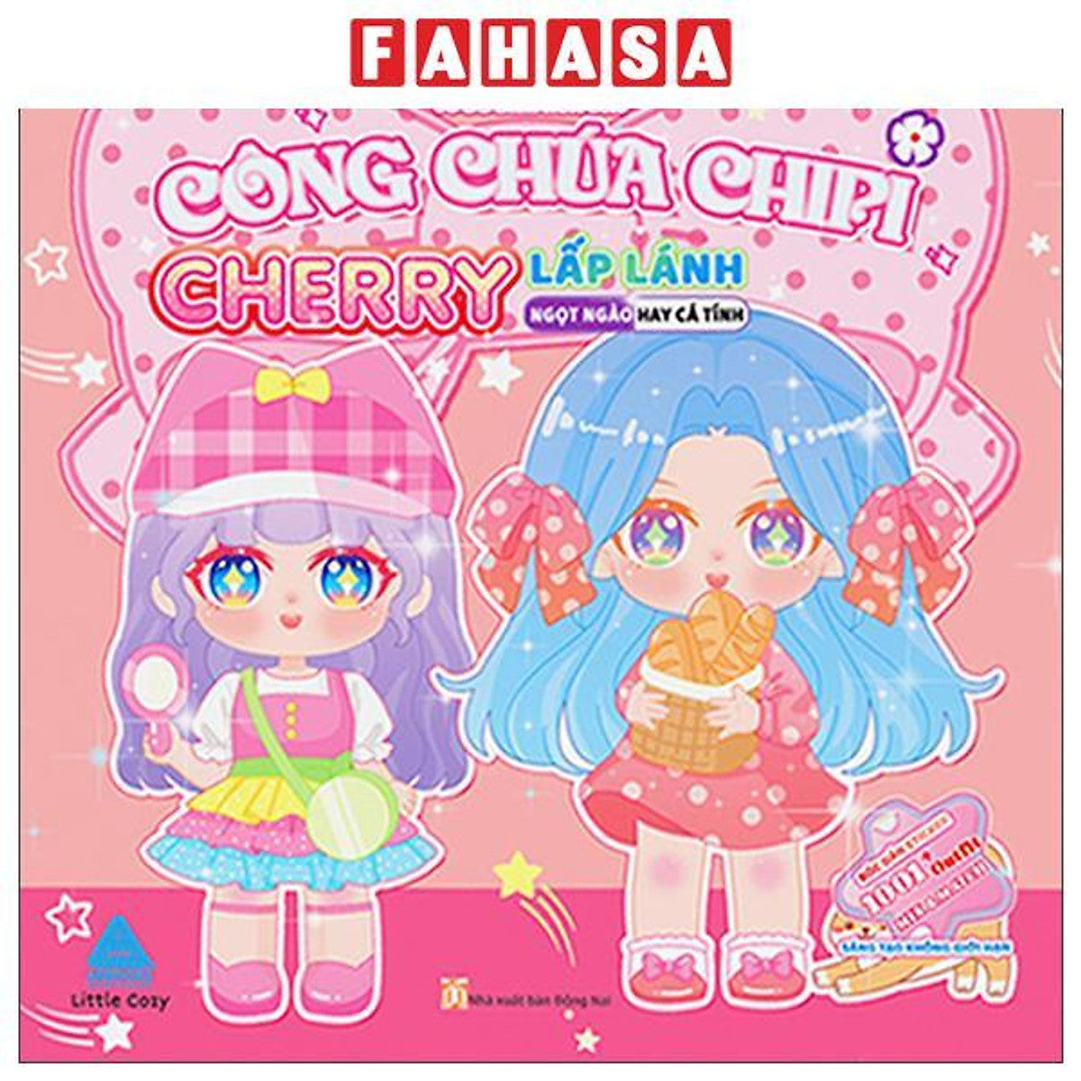 Sách - Tủ Đồ Biến Hóa Của Công Chúa Chipi - Ngọt Ngào Hay Cá Tính - Cherry Lấp Lánh