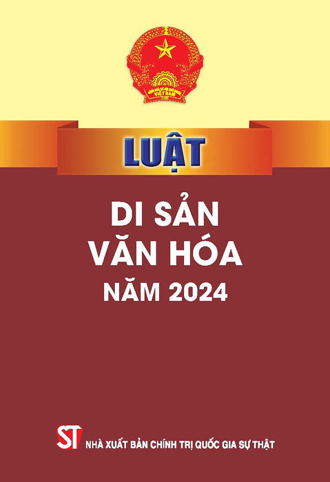 Luật Di Sản Văn Hoá Năm 2024