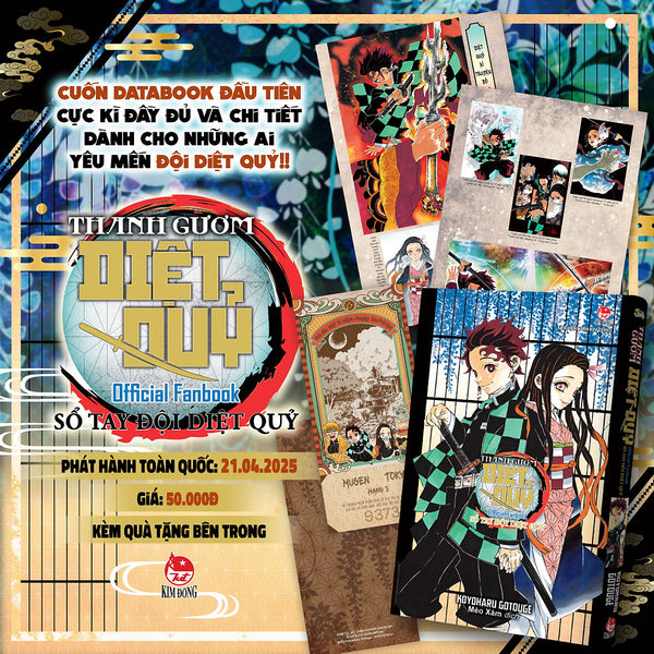 Truyện Tranh Official Fan Book Thanh Gươm Diệt Quỷ - Sổ Tay Đội Diệt Quỷ (Chang Book)
