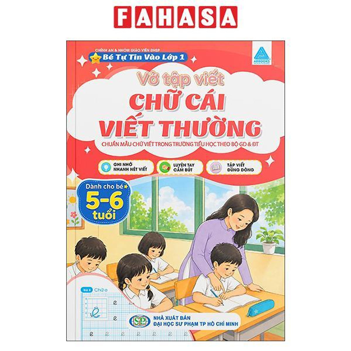 Sách - Bé Tự Tin Vào Lớp 1 - Vở Tập Viết - Chữ Cái Viết Thường